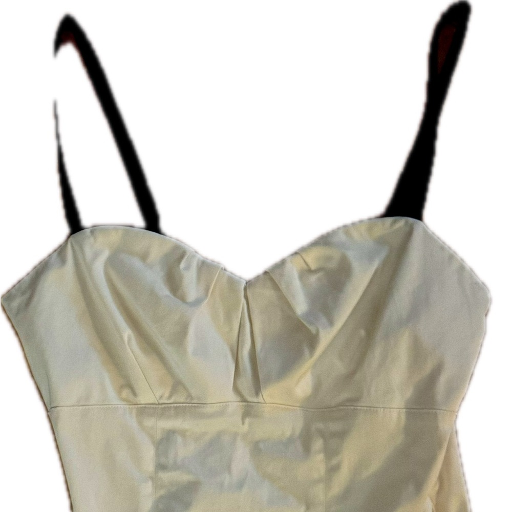 Guess Sweetheart Camisole Size Med Cotton Side Zip EUC